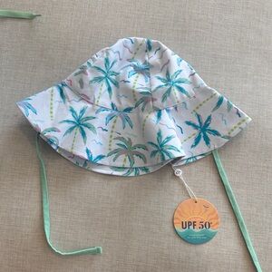 Tropical Palm Tree Baby Sun Hat